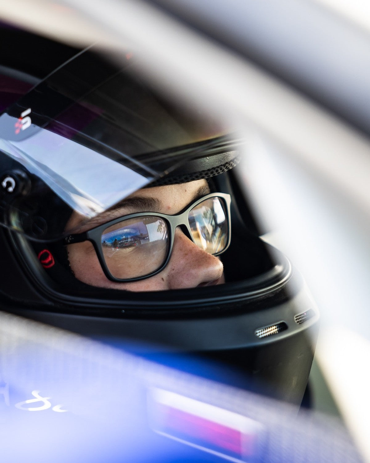 Nieko Scoles in his racing suit